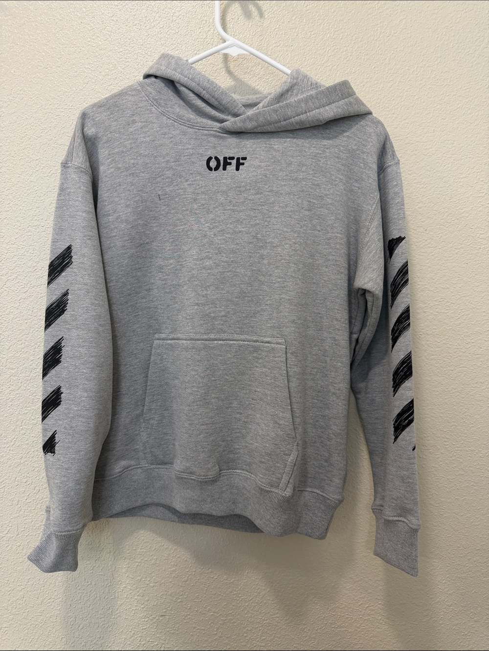 Gray Logo Hoodie Sweatshirt - Boy Casual Pullover
